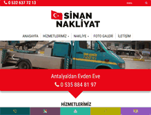Tablet Screenshot of antalyadanevdeneve.com